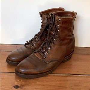 Vintage Chippewa Men’s Packer Work Boots